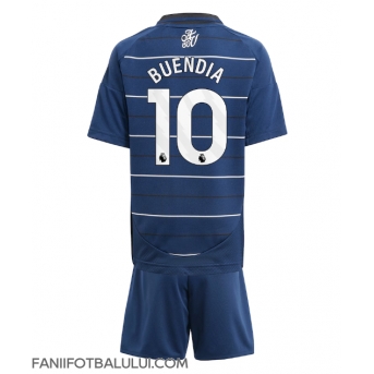 Aston Villa Emiliano Buendia #10 Echipament de Fotbal Replică 2024-25 Copii Treilea (+ Șorturi)